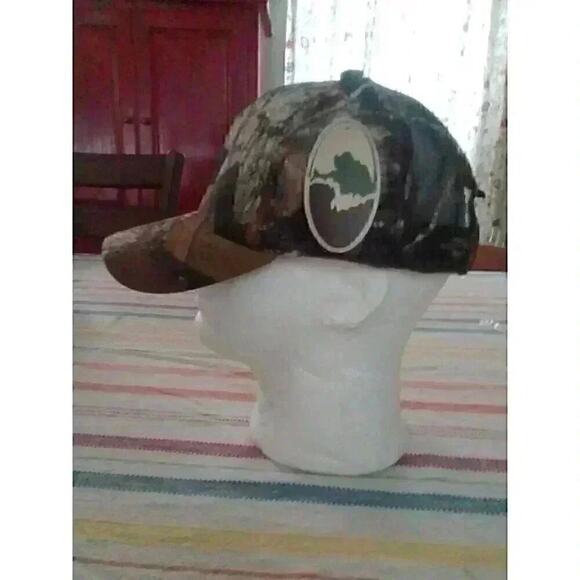 Mossy Oak Camo Hat Adjustable Hunting Baseball Cap Mens Camouflage Logo - Picture 4 of 6